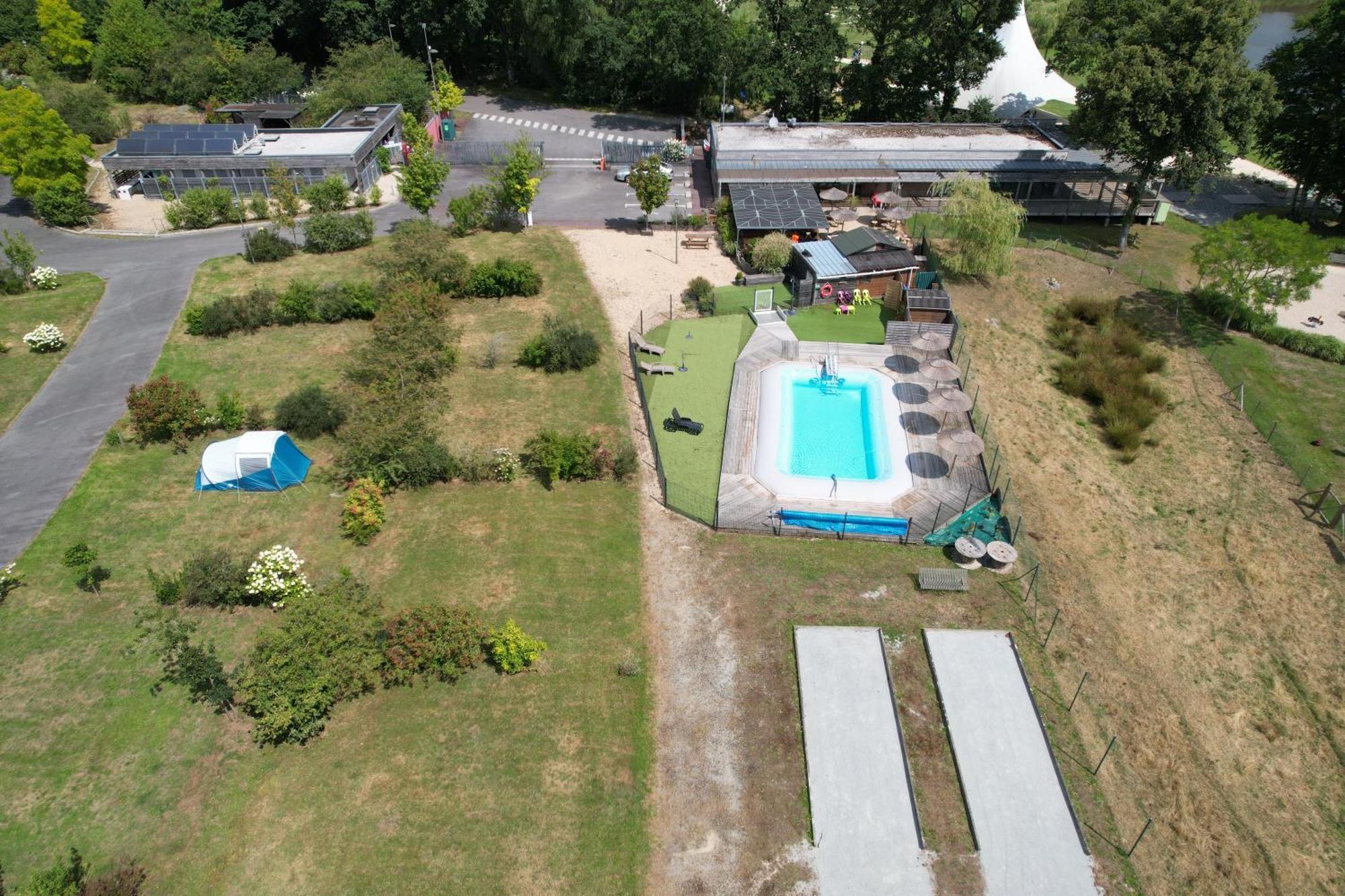 Camping Aquarev Hotel Loudeac Exterior photo